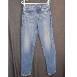 American Eagle Outfitters Light Blue Straight Leg Jeans